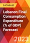 Lebanon Final Consumption Expenditure (% of GDP) Forecast - Product Thumbnail Image