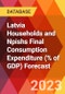 Latvia Households and Npishs Final Consumption Expenditure (% of GDP) Forecast - Product Image