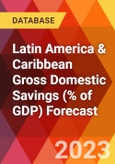 Latin America & Caribbean Gross Domestic Savings (% of GDP) Forecast- Product Image