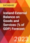 Iceland External Balance on Goods and Services (% of GDP) Forecast - Product Thumbnail Image