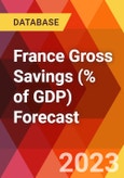 France Gross Savings (% of GDP) Forecast- Product Image