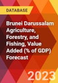 Brunei Darussalam Agriculture, Forestry, and Fishing, Value Added (% of GDP) Forecast- Product Image