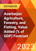 Azerbaijan Agriculture, Forestry, and Fishing, Value Added (% of GDP) Forecast- Product Image
