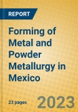 Forming of Metal and Powder Metallurgy in Mexico- Product Image