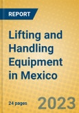 Lifting and Handling Equipment in Mexico- Product Image
