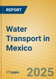 Water Transport in Mexico- Product Image