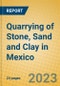 Quarrying of Stone, Sand and Clay in Mexico - Product Image