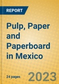 Pulp, Paper and Paperboard in Mexico- Product Image