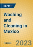 Washing and Cleaning in Mexico- Product Image