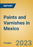 Paints and Varnishes in Mexico- Product Image