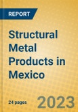 Structural Metal Products in Mexico- Product Image