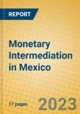 Monetary Intermediation in Mexico- Product Image