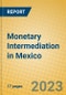 Monetary Intermediation in Mexico - Product Thumbnail Image