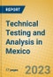 Technical Testing and Analysis in Mexico - Product Image
