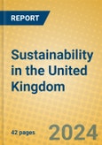 Sustainability in the United Kingdom- Product Image