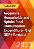 Argentina Households and Npishs Final Consumption Expenditure (% of GDP) Forecast- Product Image
