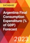 Argentina Final Consumption Expenditure (% of GDP) Forecast - Product Thumbnail Image