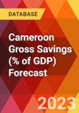 Cameroon Gross Savings (% of GDP) Forecast- Product Image