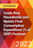 Costa Rica Households and Npishs Final Consumption Expenditure (% of GDP) Forecast- Product Image