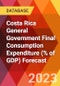Costa Rica General Government Final Consumption Expenditure (% of GDP) Forecast - Product Thumbnail Image