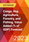 Congo, Rep. Agriculture, Forestry, and Fishing, Value Added (% of GDP) Forecast - Product Image