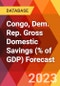 Congo, Dem. Rep. Gross Domestic Savings (% of GDP) Forecast - Product Image