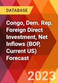 Congo, Dem. Rep. Foreign Direct Investment, Net Inflows (BOP, Current US) Forecast- Product Image