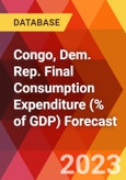 Congo, Dem. Rep. Final Consumption Expenditure (% of GDP) Forecast- Product Image