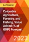 Colombia Agriculture, Forestry, and Fishing, Value Added (% of GDP) Forecast - Product Image
