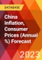 China Inflation, Consumer Prices (Annual %) Forecast - Product Thumbnail Image