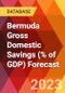 Bermuda Gross Domestic Savings (% of GDP) Forecast - Product Thumbnail Image
