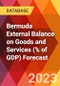 Bermuda External Balance on Goods and Services (% of GDP) Forecast - Product Thumbnail Image