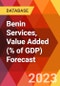 Benin Services, Value Added (% of GDP) Forecast - Product Thumbnail Image