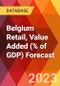Belgium Retail, Value Added (% of GDP) Forecast - Product Thumbnail Image