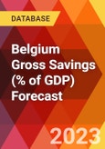 Belgium Gross Savings (% of GDP) Forecast- Product Image