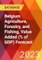 Belgium Agriculture, Forestry, and Fishing, Value Added (% of GDP) Forecast - Product Image