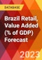 Brazil Retail, Value Added (% of GDP) Forecast - Product Image