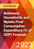 Botswana Households and Npishs Final Consumption Expenditure (% of GDP) Forecast- Product Image