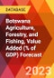 Botswana Agriculture, Forestry, and Fishing, Value Added (% of GDP) Forecast - Product Image