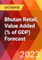 Bhutan Retail, Value Added (% of GDP) Forecast - Product Image