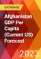Afghanistan GDP Per Capita (Current US) Forecast - Product Thumbnail Image