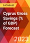 Cyprus Gross Savings (% of GDP) Forecast - Product Image