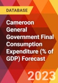 Cameroon General Government Final Consumption Expenditure (% of GDP) Forecast- Product Image