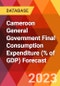 Cameroon General Government Final Consumption Expenditure (% of GDP) Forecast - Product Thumbnail Image