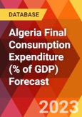 Algeria Final Consumption Expenditure (% of GDP) Forecast- Product Image