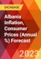 Albania Inflation, Consumer Prices (Annual %) Forecast - Product Thumbnail Image