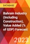 Bahrain Industry (Including Construction), Value Added (% of GDP) Forecast - Product Image
