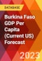 Burkina Faso GDP Per Capita (Current US) Forecast - Product Thumbnail Image
