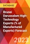 Brunei Darussalam High-Technology Exports (% of Manufactured Exports) Forecast - Product Image