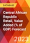 Central African Republic Retail, Value Added (% of GDP) Forecast - Product Image